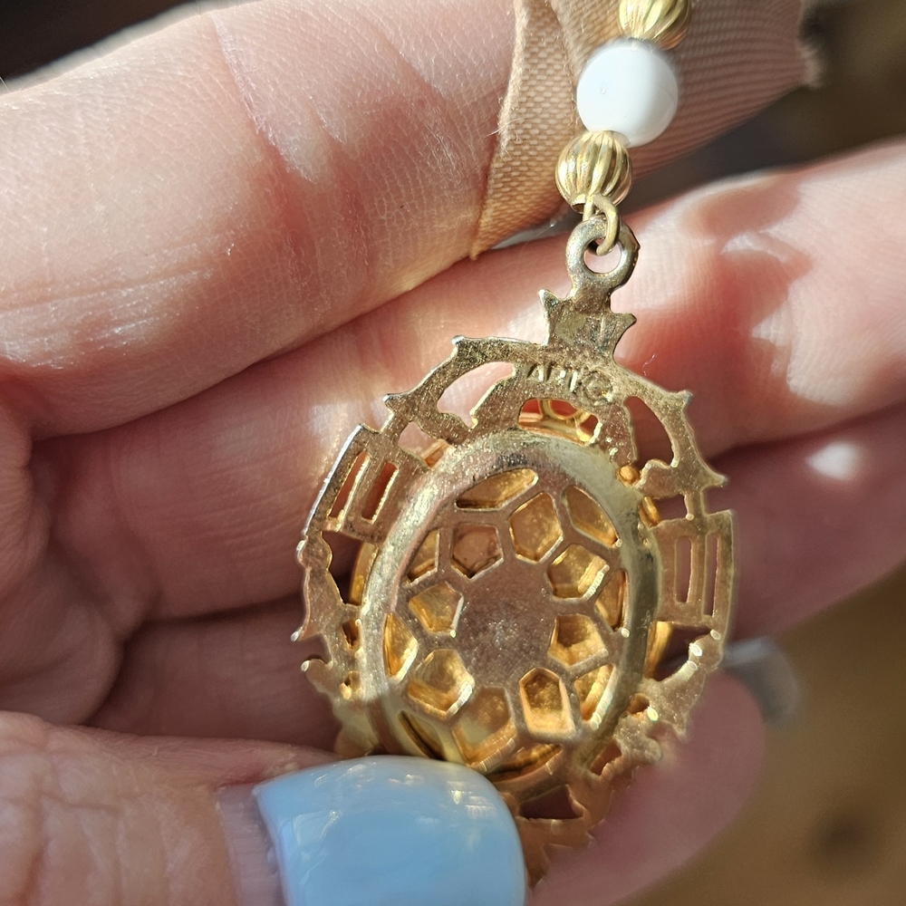 Vintage Rare ART Arthur Pepper Victorian Style Locket Layered Chain 30” Necklace - Picture 7 of 7